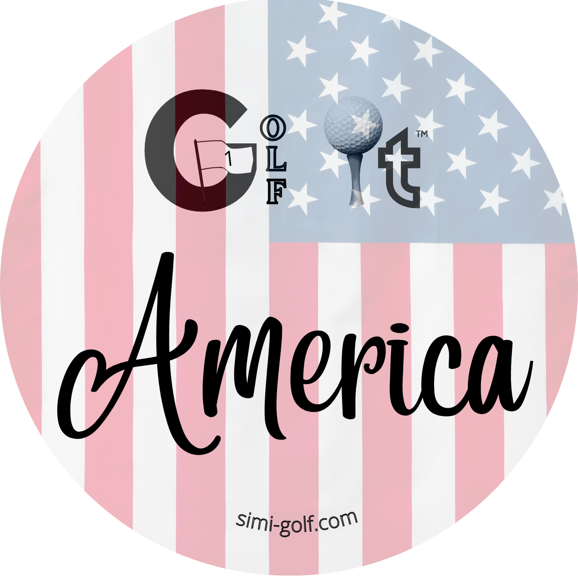 Golf It America - Decal