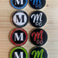 Single- or double-sided custom logo ball marker