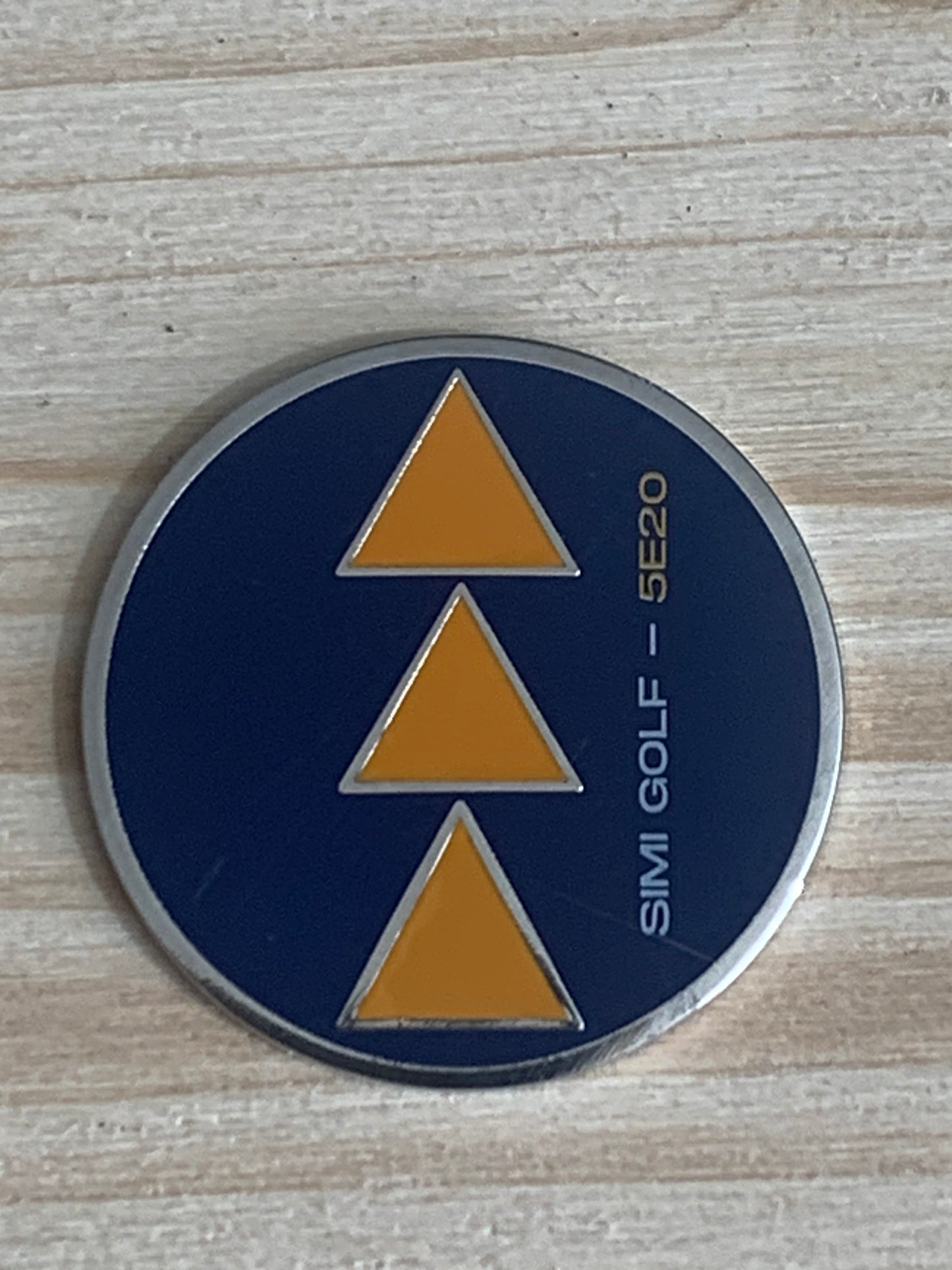 Single- or double-sided custom logo ball marker