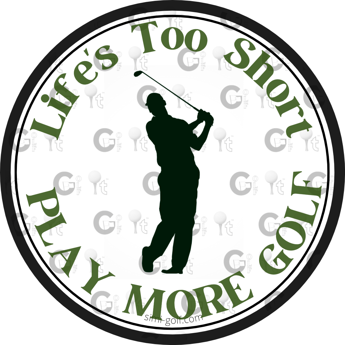 Life's Too Short - Decal