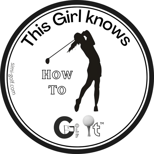 Girl Golf It - Decal